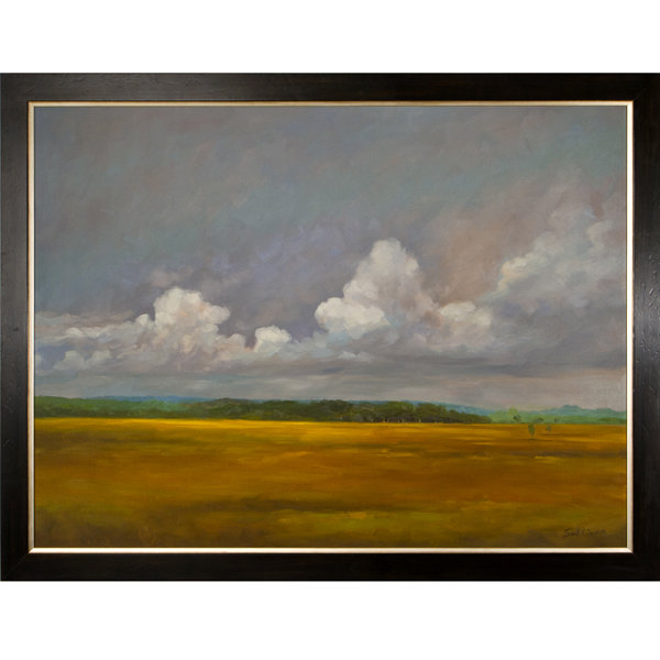 Belle Plaine - Reproduction d'art sur toile encadrée