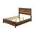 Jedriel Hegewisch Extra Large Storage Bed, Rustic Oak Finish (With Drawers)-47900863