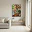 «Coffee Shop», ensemble de 1 reproduction d'art sur toile-129353137-129353141