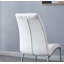 Chaise d'appoint rembourrée en cuir Burcker-2121299746