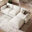 Canapé modulaire en L avec repose-pieds-763350904