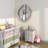 Jeni Glass Round Living Room Wall Clock-1333521061