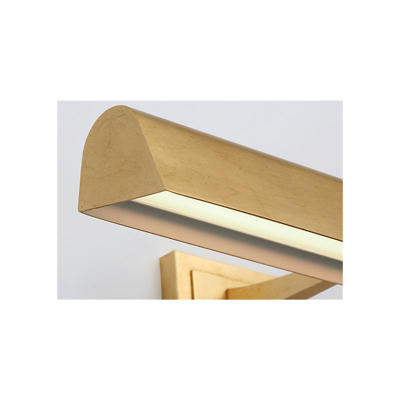 Aerin Dimmable LED Wall Mount Picture Light, Gild