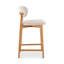 Tabouret de bar / de comptoir Alida Ena Lucia - siège en jute Harvest - structure Ebano-2043193057-2043193056