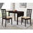 Rectangular 52-Inch Extension Dining Table, Cappuccino