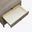 Table de chevet 1 tiroir - Gris vieilli