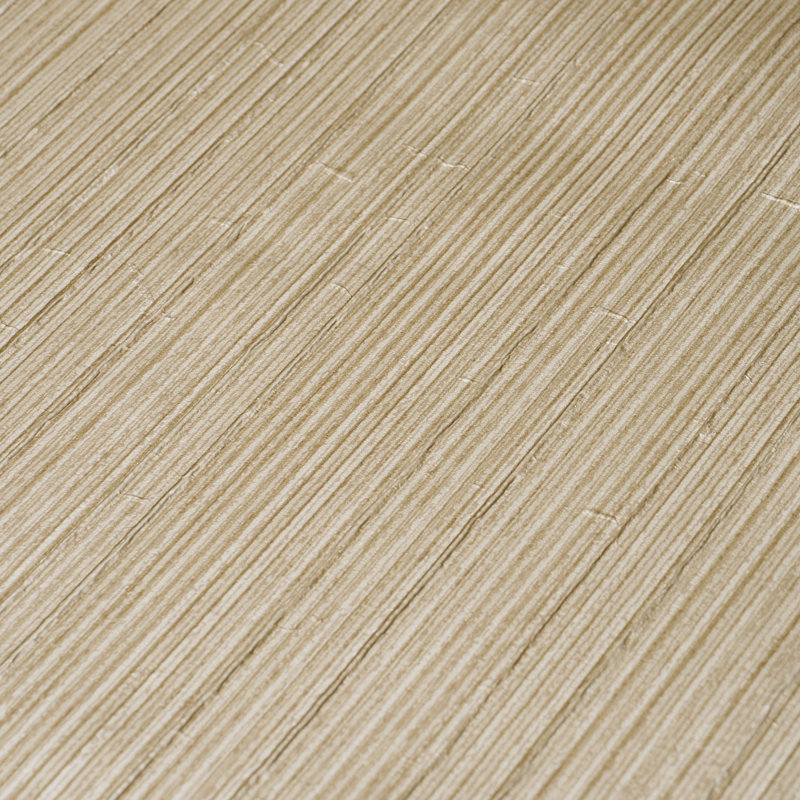 Rimini Rib Vinyl Wallpaper, Gold