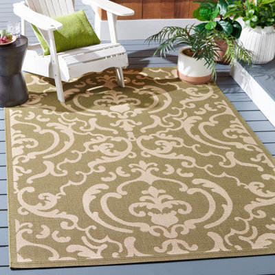 Arellanes Performance Oriental Indoor/Outdoor Area Rug