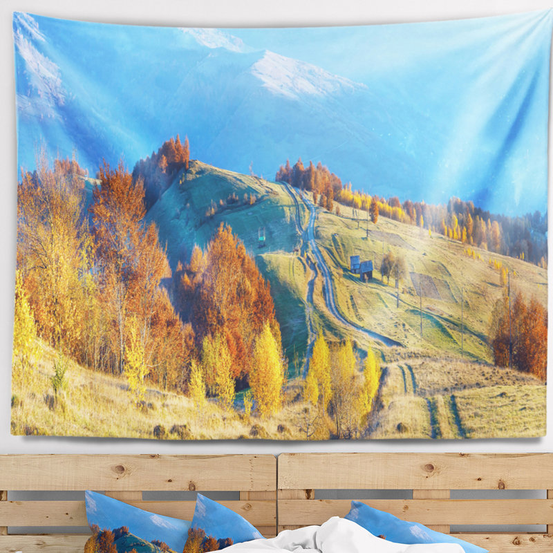 Polyester Tapestry, 50" H x 60" W