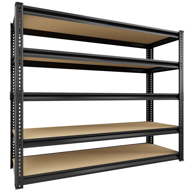 Adaeze Heavy Duty Garage Shelving, Adjustable Metal Storage Shelves