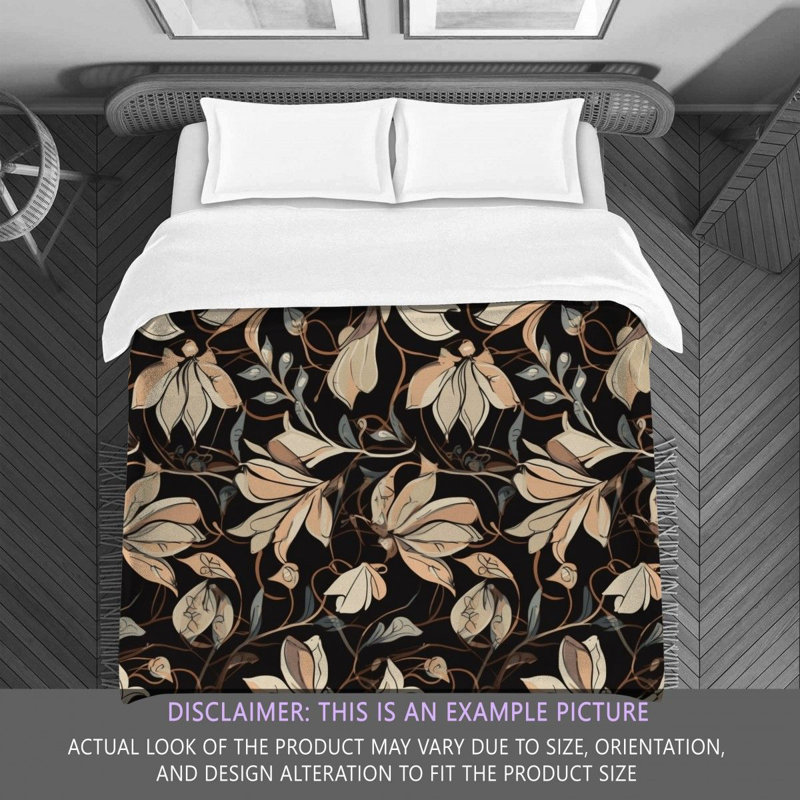 Luxury Floral Avriana Comforter, King Comforter