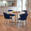 Addalee Round Metal Base Dining Table-922088236