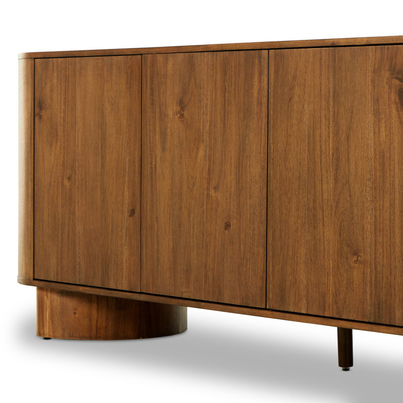 Paden Sideboard, Seasoned Brown Acacia