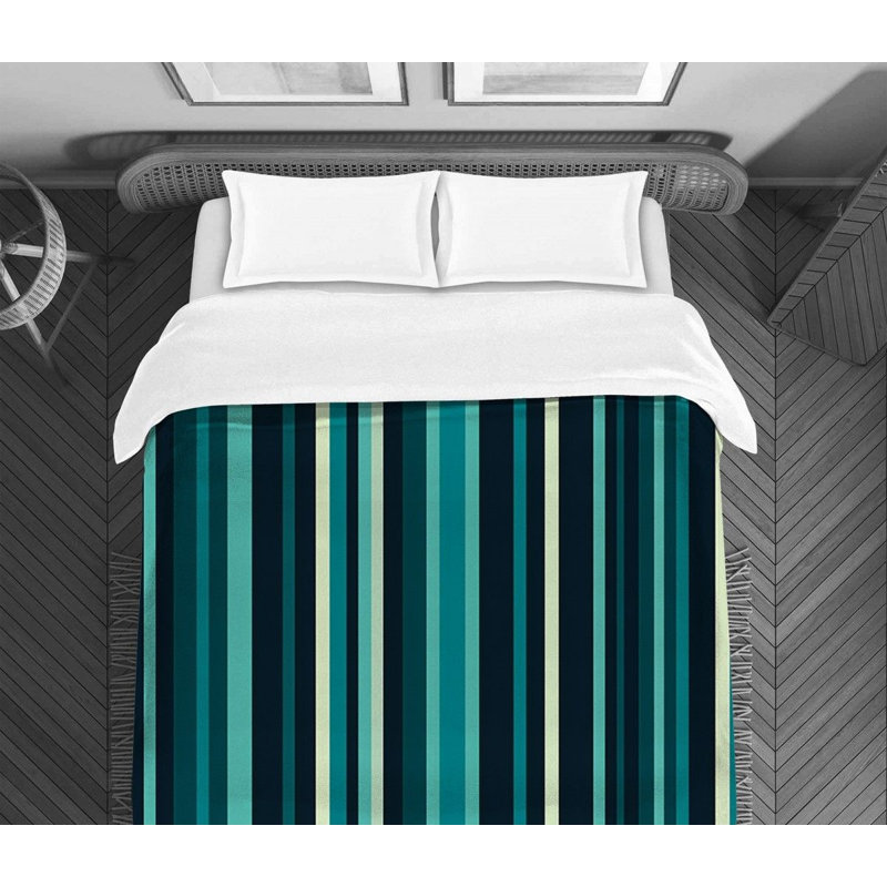 Polyester Striped Comforter, Queen Comforter