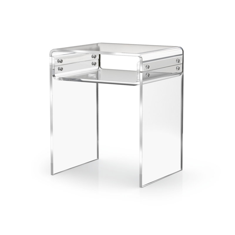 18'' W Acrylic Nightstand