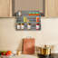 3-Tier Pull-Down Spice Rack For Upper Kitchen Cabinet