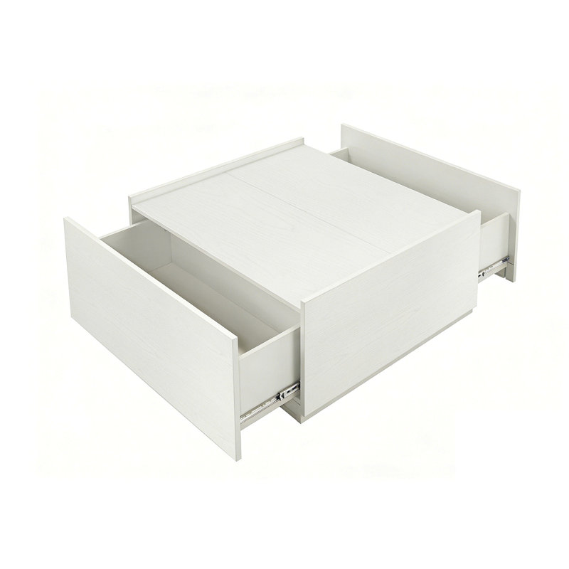 Table basse de style transitionnel 1pc, Blanc