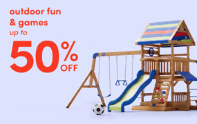 outdoor fun & games clearance