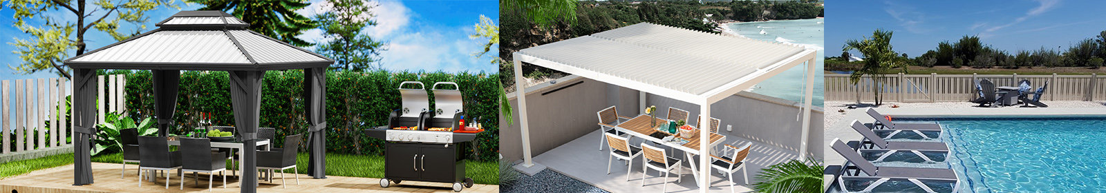 Kozyard, established in 2016, is a market leader in outdoor furniture and gazebos.