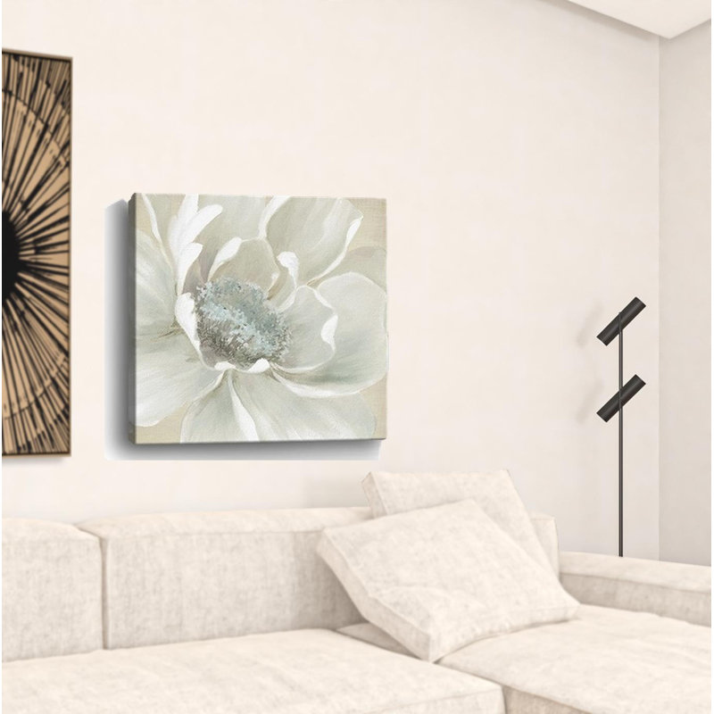 «Soft Winter Flower», art mural sans cadre
