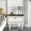 Erick 50cm W Manufactured Wood Bedside Table