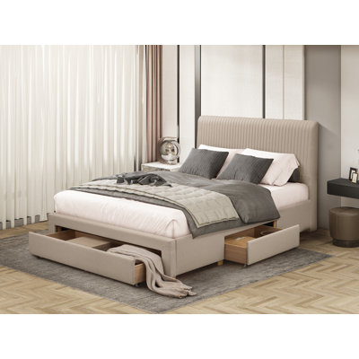 Upholstered Storage Bed