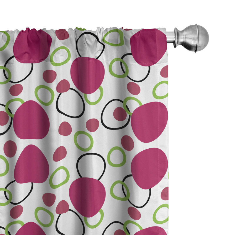 Semi-Sheer Rod Pocket Sliding Panel, 28" x 95"