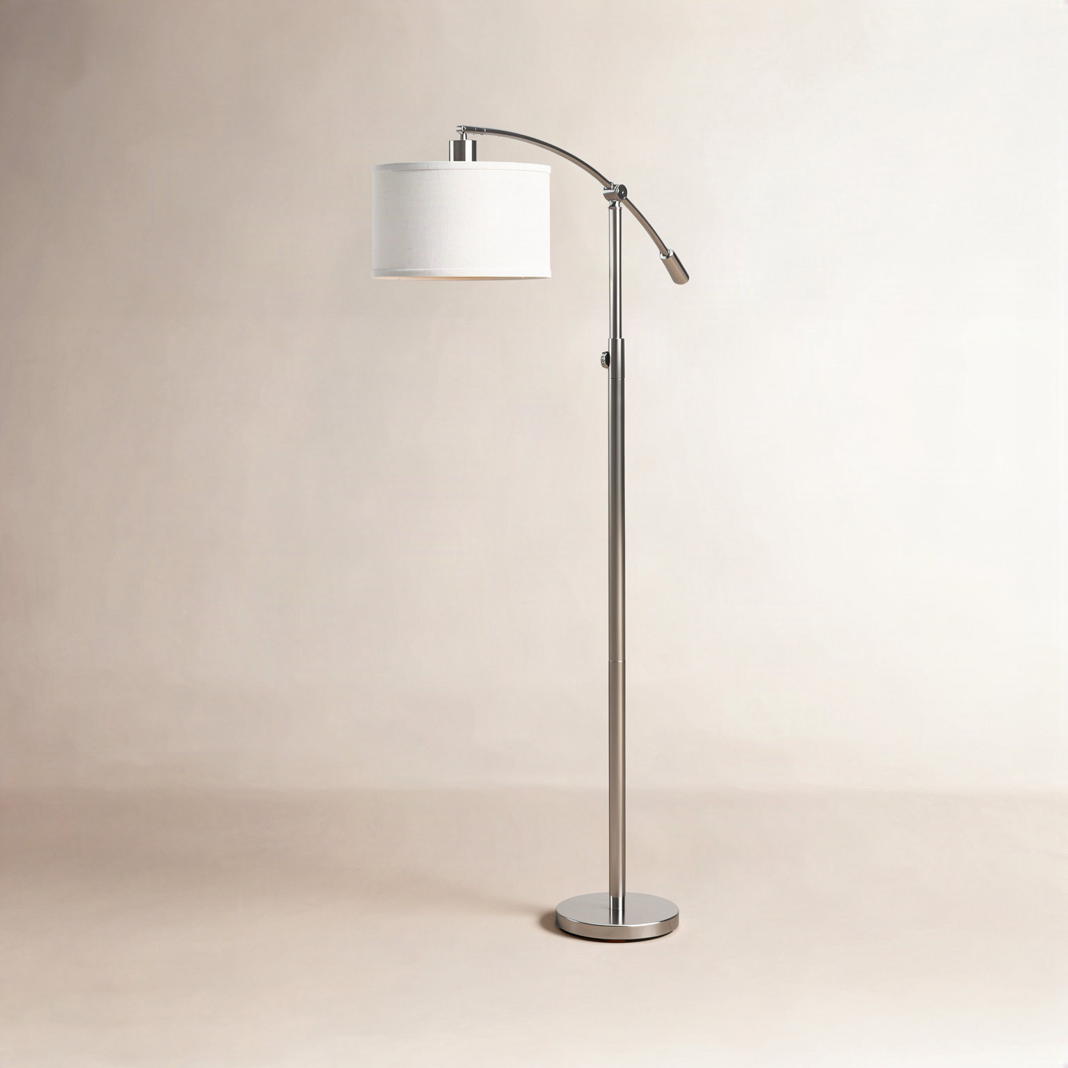 Dehaven 65'' Floor Lamp, Brushed Nickel