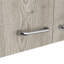 Armoire murale à double porte de 39 po de largeur Napoles avec rangement intérieur spacieux pour la cuisine, les bureaux, la salle de bain ou le garage-1509428947