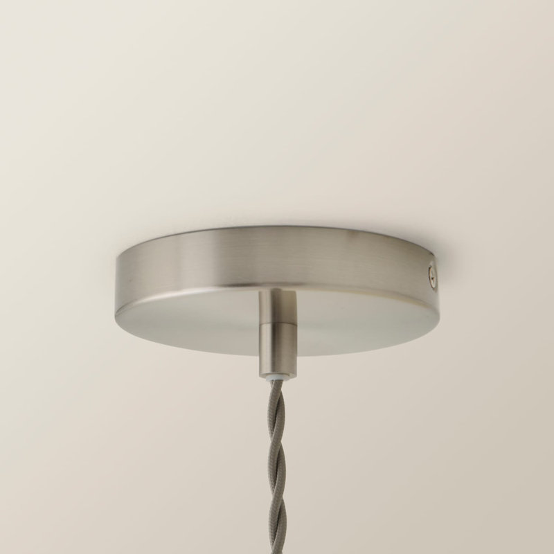 1 - Light Pendant, Brushed Nickel