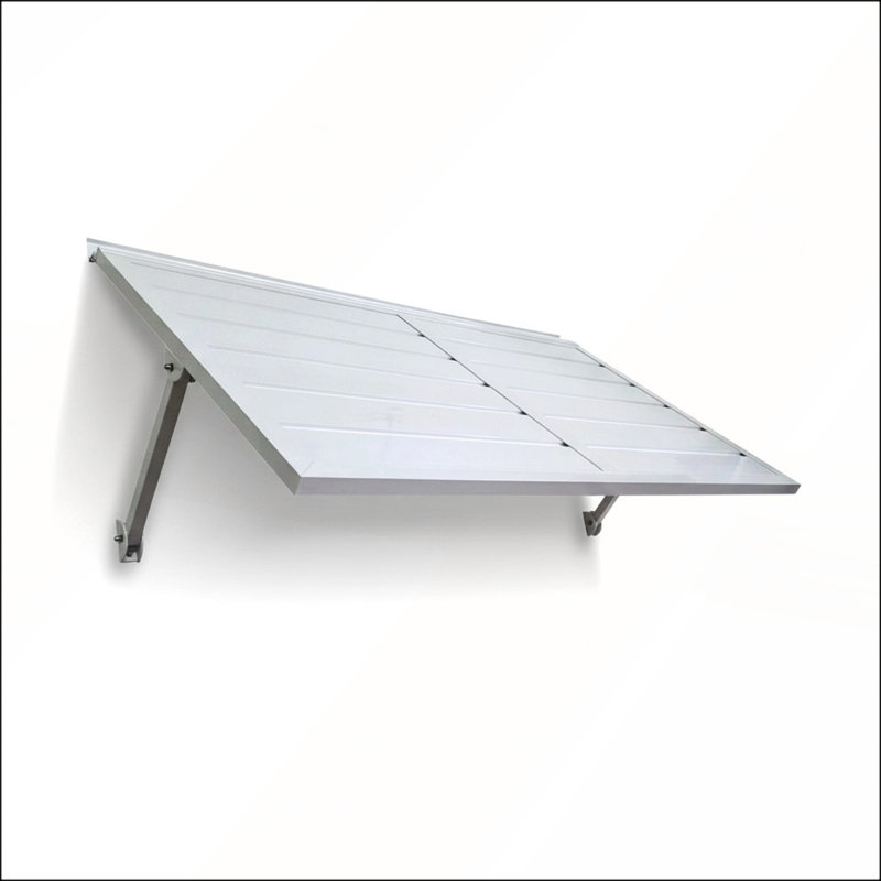 Auvent de terrasse en aluminium léger et durable avec installation facile et finition contemporaine pour la protection de l'extérieur