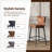 Dejon Bar Stools Set of Two-2092762253