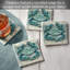 Ensemble de 4 sous-verres Northpoint Crab