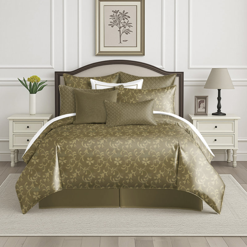 Ensemble de couvre-lit double Cadence, Couvre-lit double + 2 taies décoratives standard