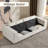 87" Modern Square Arm Upholstered Sofa with Hidden Storage Space-1644036234