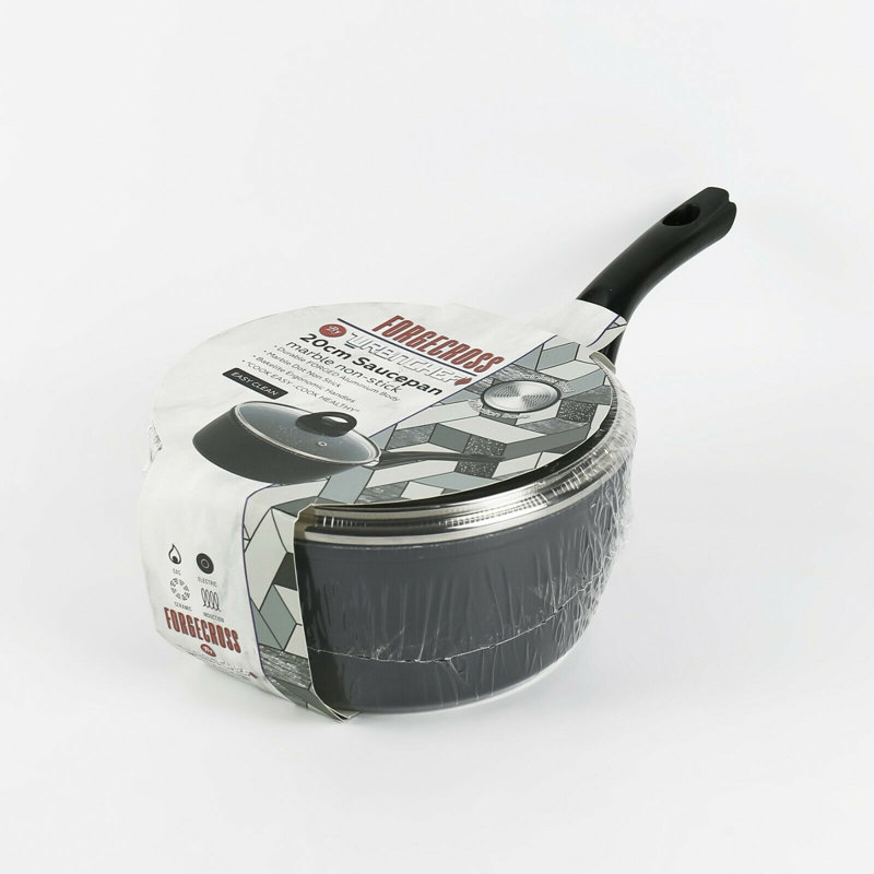 Non-Stick Aluminum Saucepan, 2.4 L