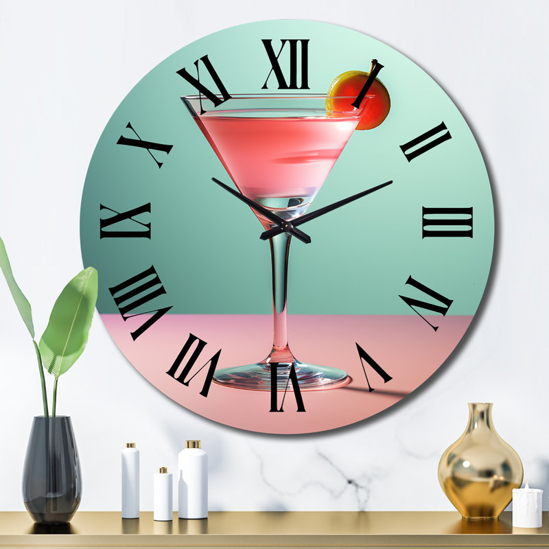 Horloge murale Charanda - Paysages, Grand