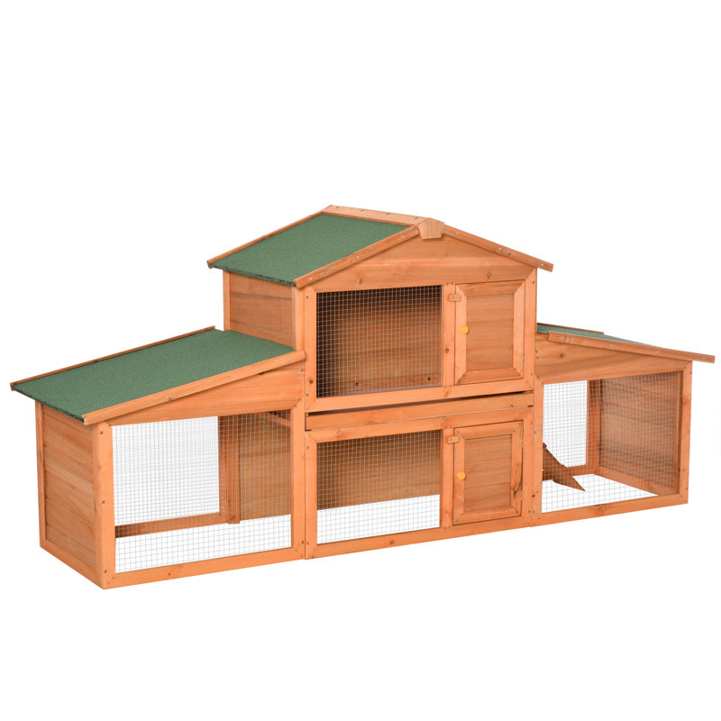 Duwayne Weather Resistant Small Animal Hutch