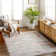 Austrina Dieter Abstract Pink Area Rug