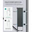 29×9.5×31cm Steel Wall Mounted Post Box