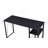 Writing Desk With 2 Tier Shelf-1523444206