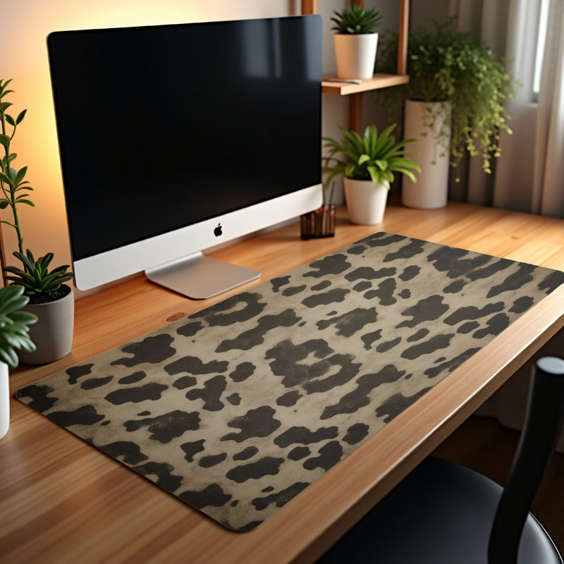 Polyester Desk Pad, 14.4x12.1
