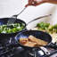 GreenPan Barcelona Black Aluminium Non-Stick 24cm & 28cm Frying Pan Set