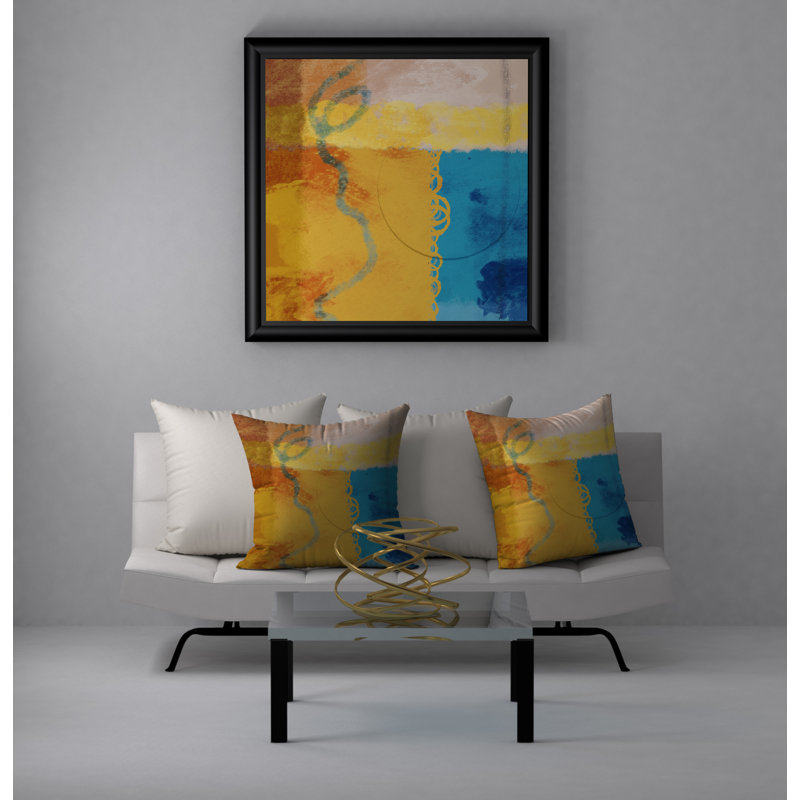 Reversible Throw Pillow, 20" x 20"