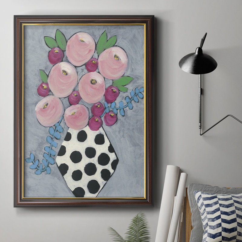- Peinture sur toile encadrée, H 20 po x l 16 po x P 2,5 po