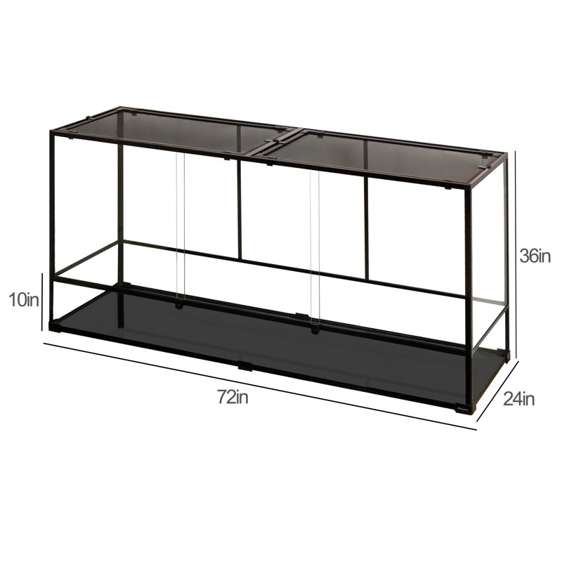 72'' x 24'' x 36'' Reptile Terrarium