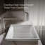 Artifacts 21 In. Rectangular Drop-In Bathroom Sink