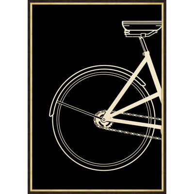 Tandem Bicycle Tryptic Print