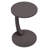 InterGo C-Shaped Round End Table with Rolling Wheels - Side Table Modern Design, Space-Saving Home Decor End Table for Living Room, Depali Coffee Table-1282829803