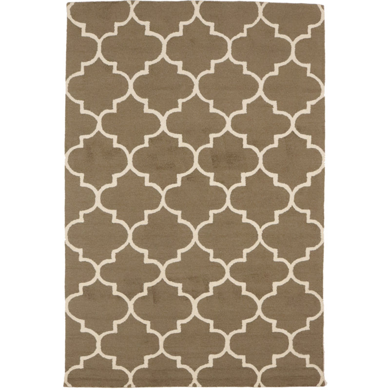 Tapis oriental brun 5X8